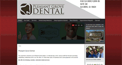Desktop Screenshot of pg-dental.com